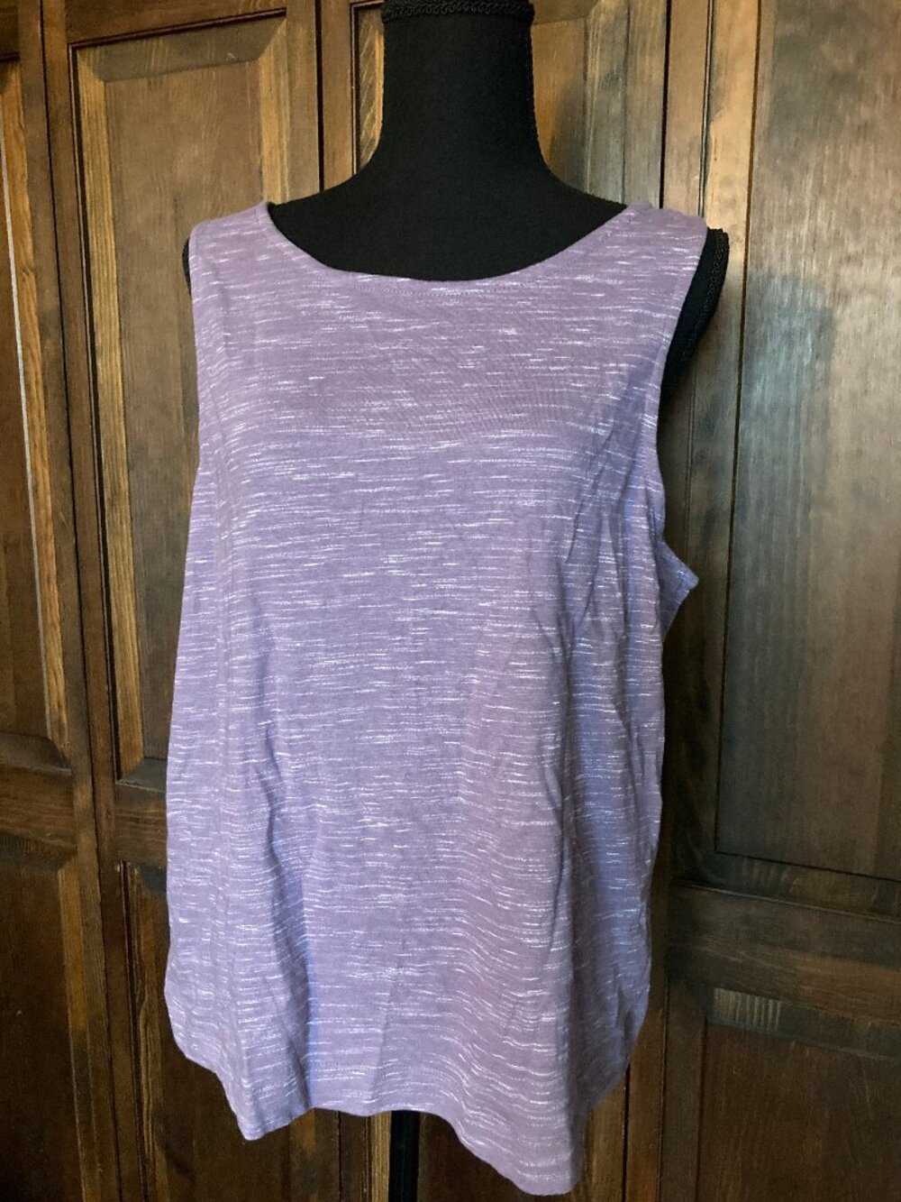 Synergy Organic Clothing - XL Sleeveless Tee with Cross Back